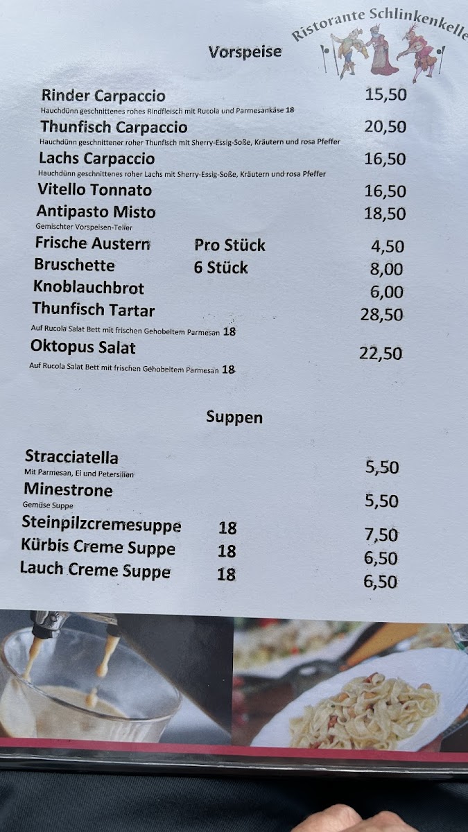 Menu Ristorante Schlinkenkeller-4